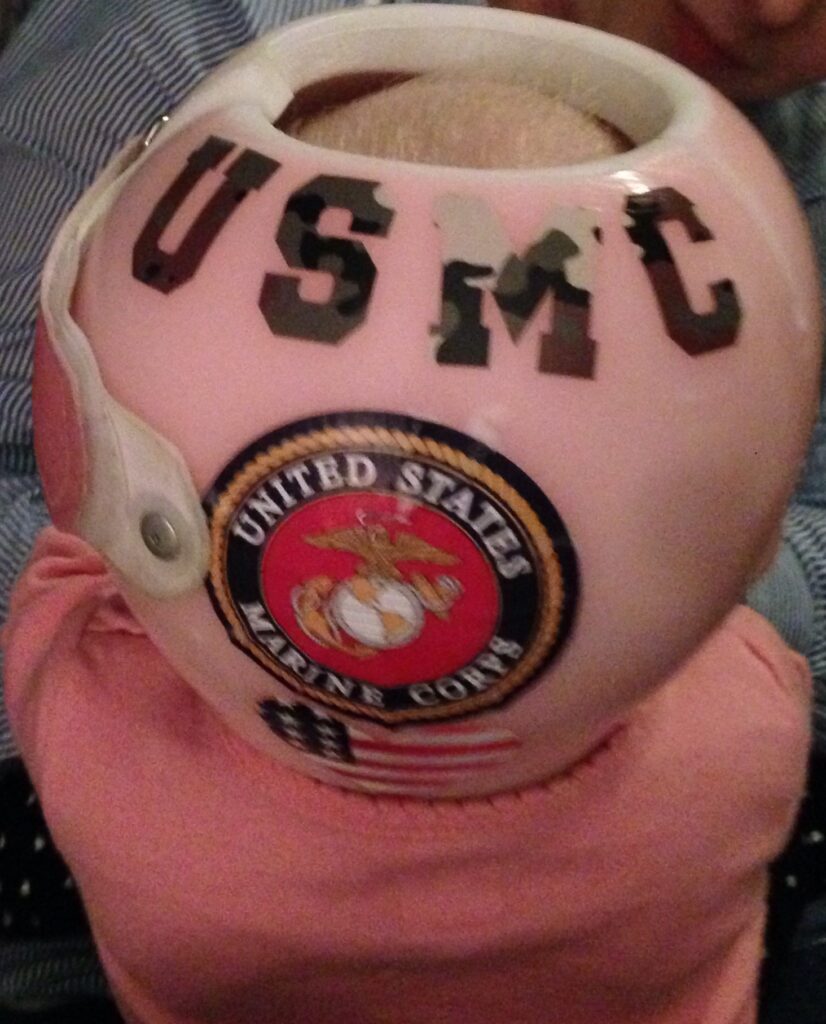 USMC Cranial Band Decoration Bling Your Band