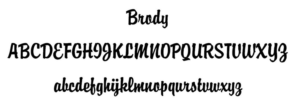 Brody Font
