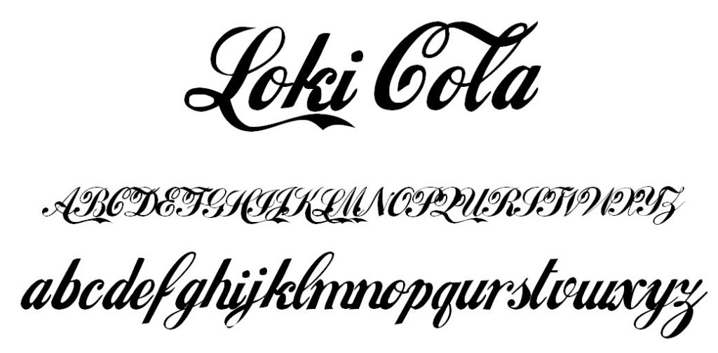 Loki Cola font