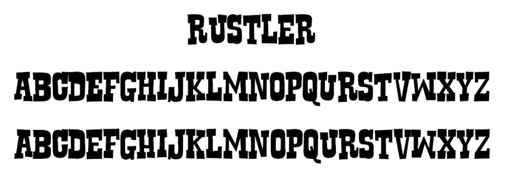 Rustler Font