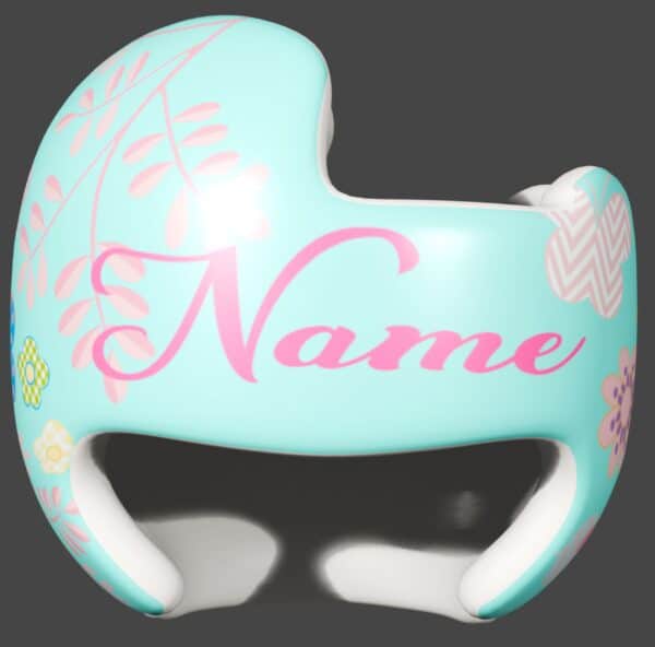 Butterfly Garden cranial band decals