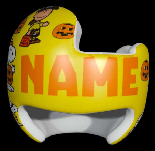 Charlie Brown Halloween cranial band decals