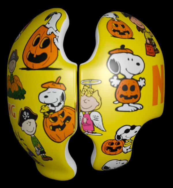 Charlie Brown Halloween cranial band decals