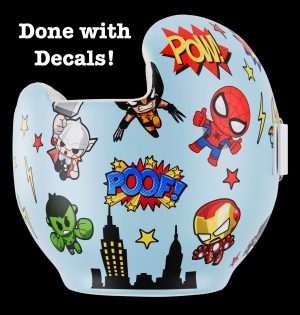 Chibi Super Heroes cranial band