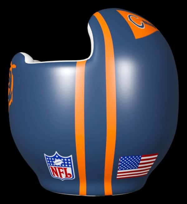 Chicago Bears cranial band decals