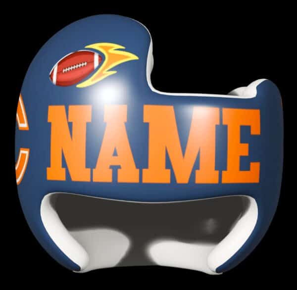 Chicago Bears cranial band decals