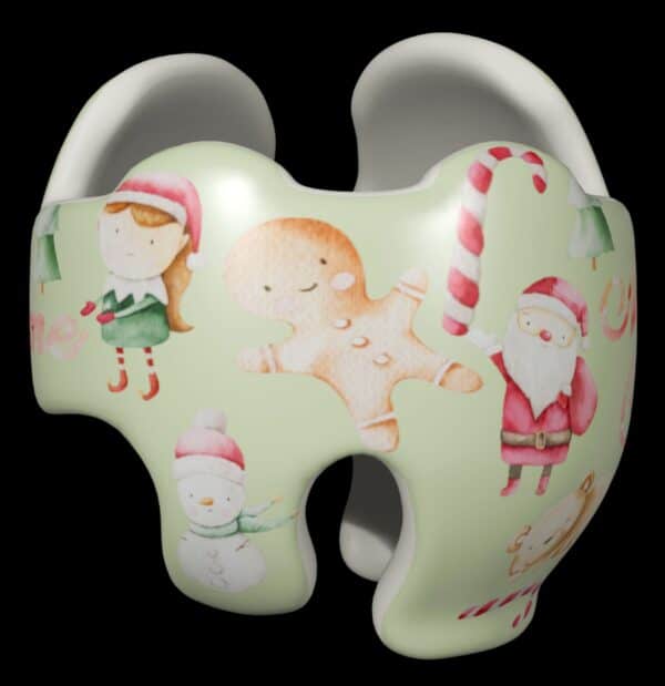 Christmas Time cranial band decals