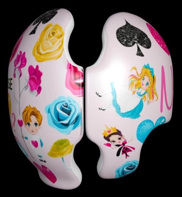 Alice in Wonderland cranial band decals