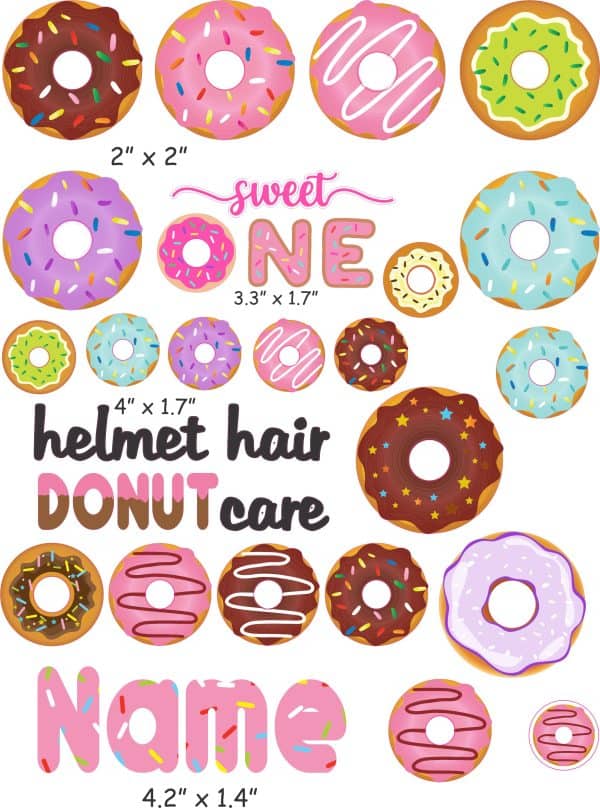 Donut Hair Girl cranial band