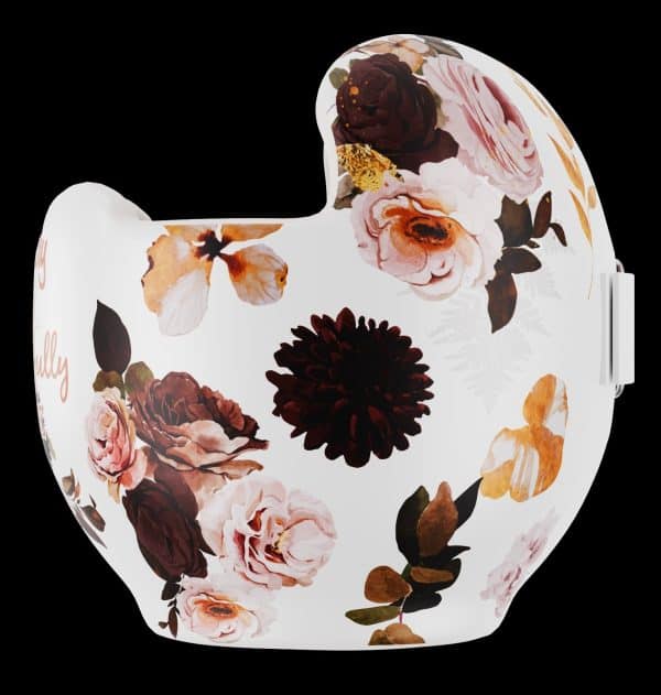 Fall Colors Watercolor Flowers cranial band back