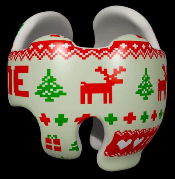 I love Christmas cranial band decals