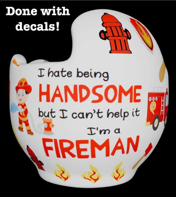 I'm a firefighter cranial band