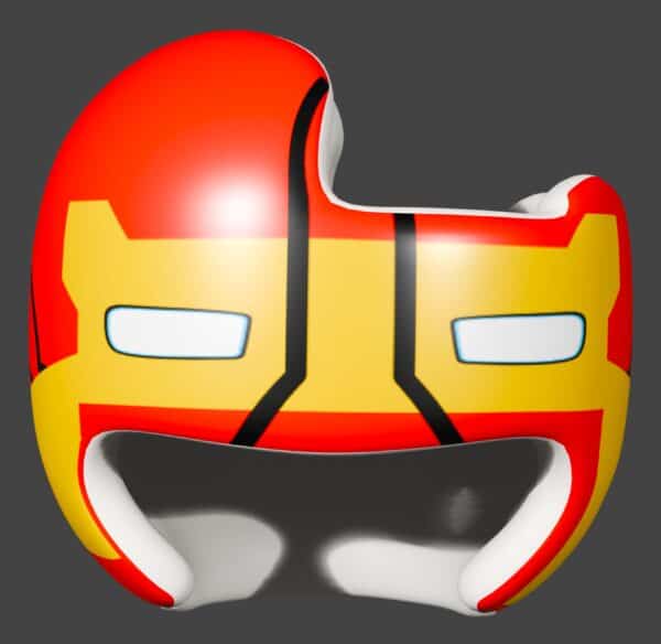 Iron Man Helmet doc band wrap