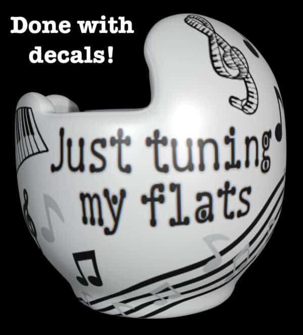 Just tuning my flats cranial band decals