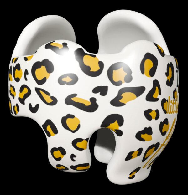 Leopard Print cranial band decals