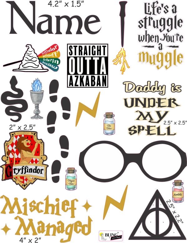 Life is a Struggle Harry Potter cranial band