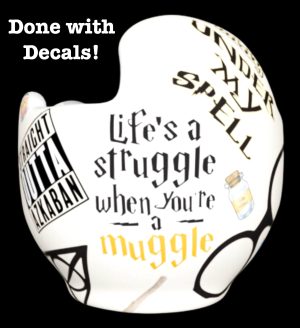 Life is a struggle Harry Potter cranial band