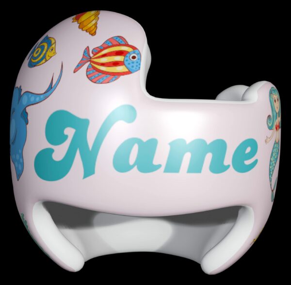 Mermaid 2 cranial band decals