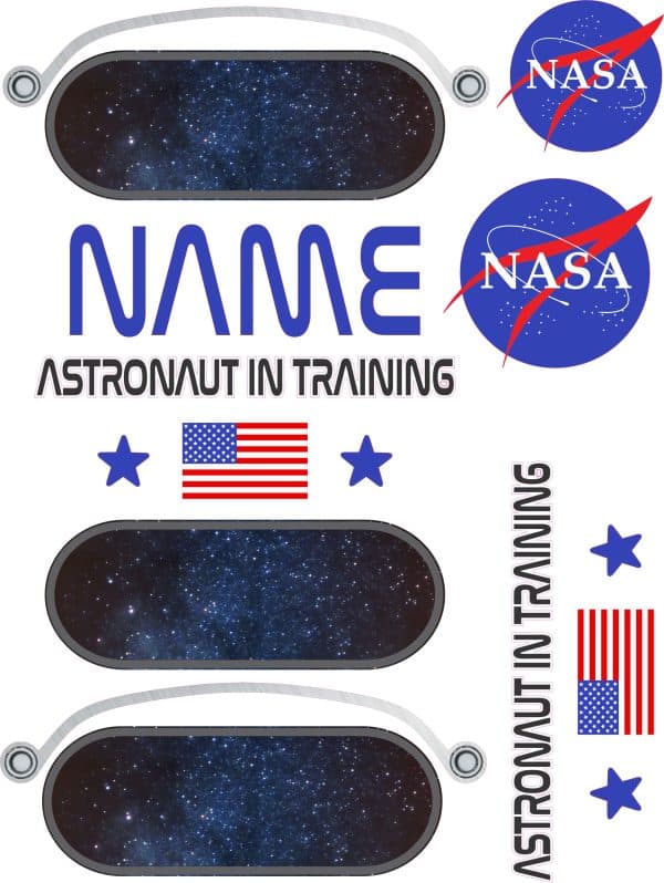 NASA Visor cranial band