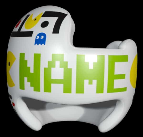 Pacman cranial band decals