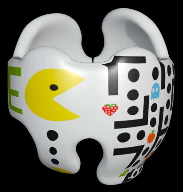 Pacman cranial band decals