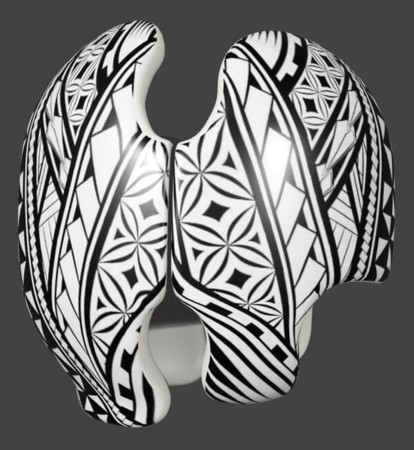 Polynesian Patterns doc band wrap