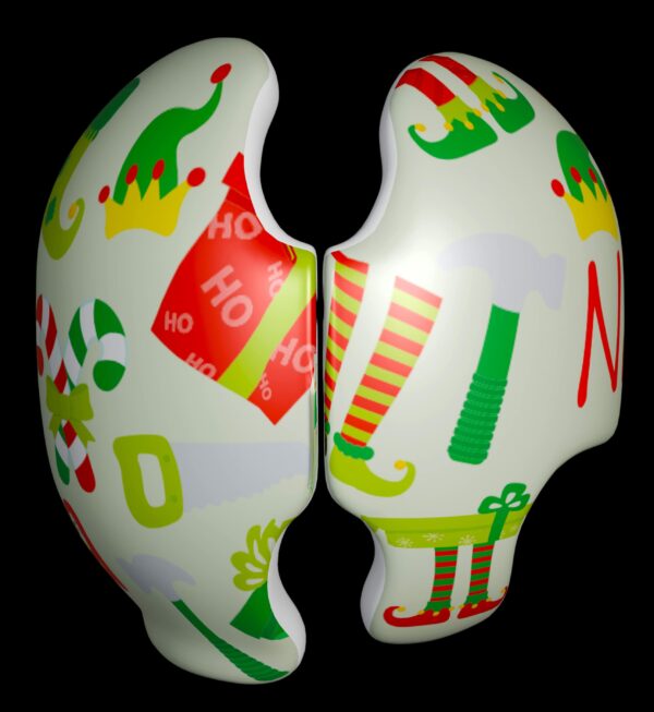 Santa's cutest elf Christmas cranial band decals