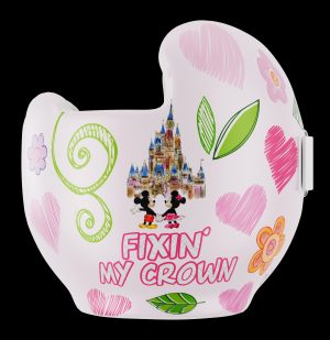 Sketch Minnie Mouse cranial band back