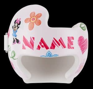 Sketch Minnie Mouse cranial band front