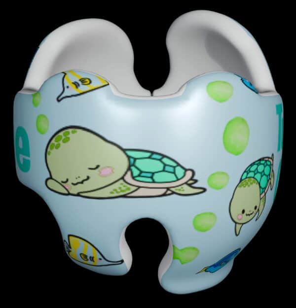 Turtley Cute cranial band decals