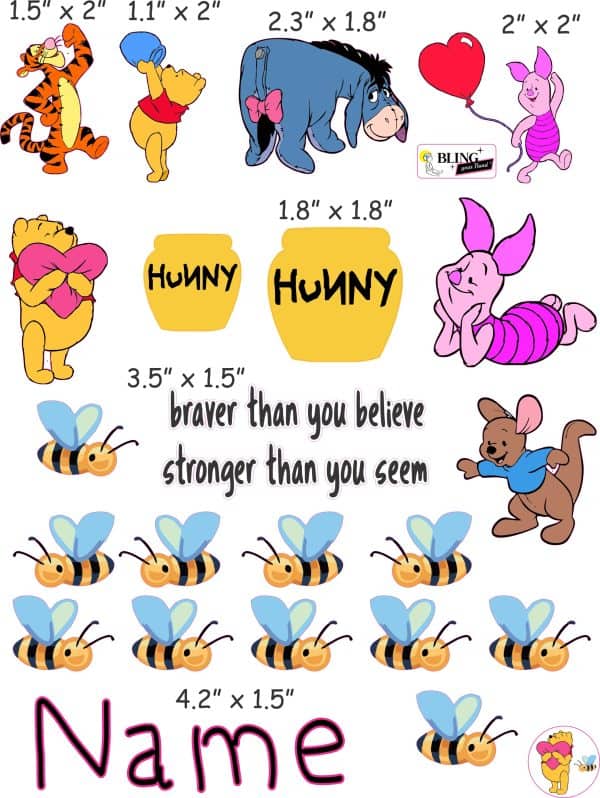 Winnie the Pooh cranial band