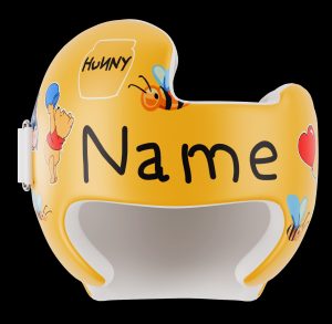 Winnie the Pooh cranial band front