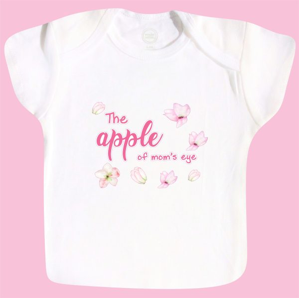 Apple of Mom’s Eye - Themed Baby T-shirt