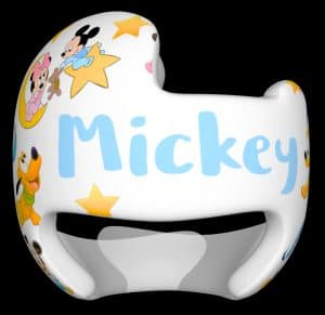 Baby Mickey cranial band decals