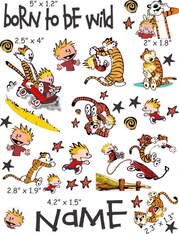 calvin hobbes cranial band