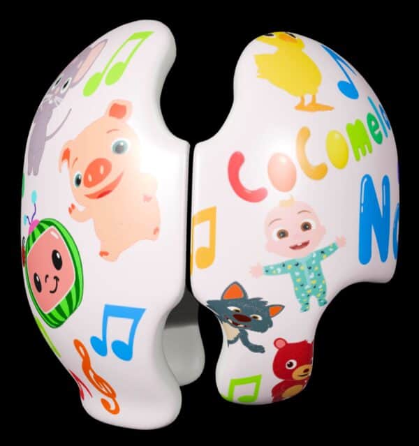 Cocomelon cranial band decals