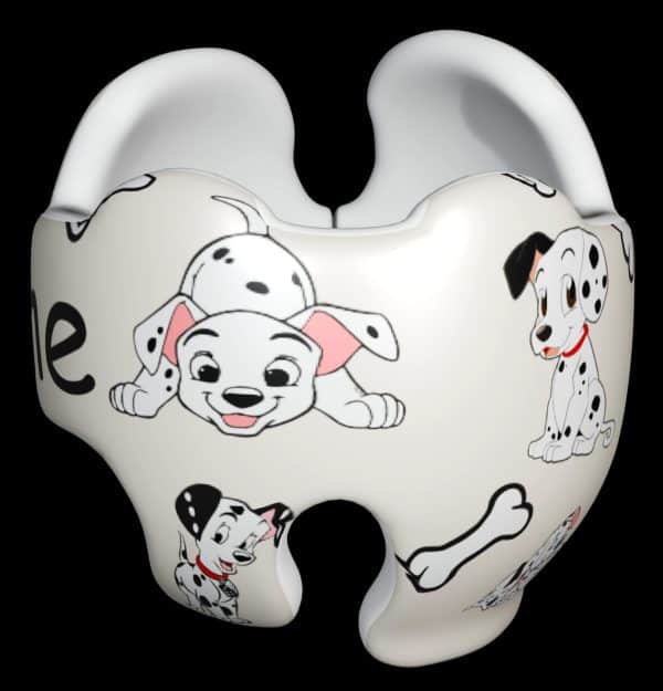 Dalmatians puppies cranial band decals