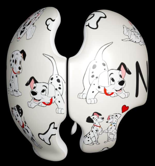 Dalmatians puppies cranial band decals