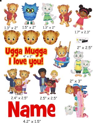 Daniel Tiger - Doc Band Decals