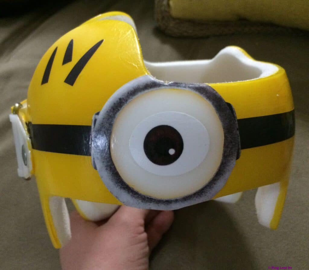 Minion Head cranial band decals | Bling Your Band