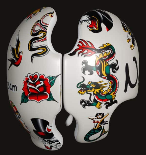 tattoo cranial band decals