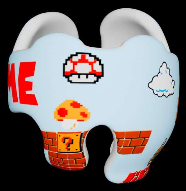 vintage super mario cranial band