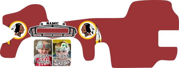 Washington redskins doc band wrap