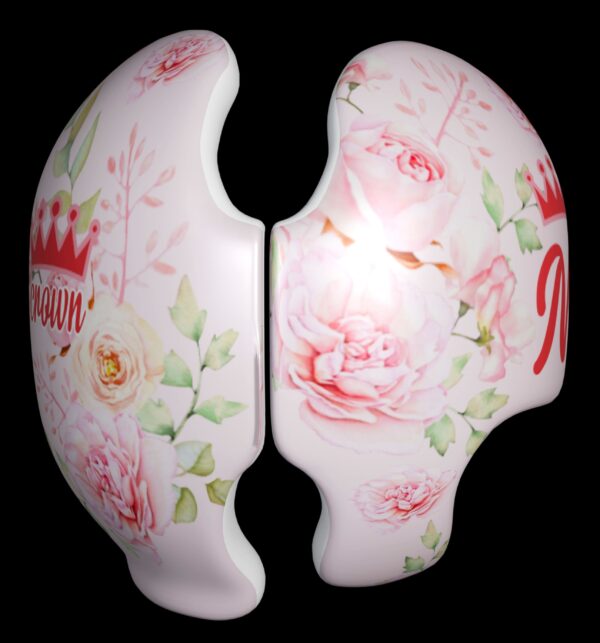 watercolor roses cranial band. decals