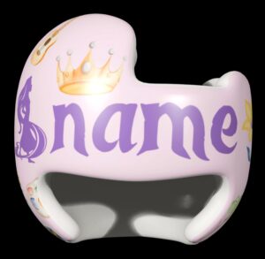 Rapunzel cranial band decals